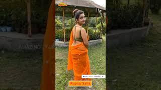 Rupsa Saha Is Back | The Queen Of Saree Fashion | Kolkata Beauty |Amazing Diva Zone #sareelove