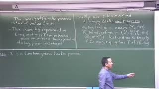 Kyoto U. "Fluctuation theory of Markov additive processes and self-similar Markov processes" L.3