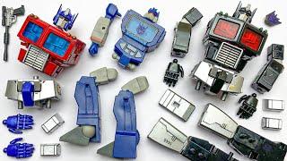 TRANSFORMERS ONE Autobots & Deceptions Build: Prime OPTIMUS NEMESIS SOUNDWAVE & LegoBank Stopmotion