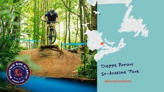 Dieppe Rotary St-Anselme Park Mountain Biking trails in New Brunswick