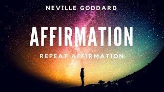 Neville Goddard Affirmation on repeat. Neville Goddard's (own voice) Meditation Music. Wealth.