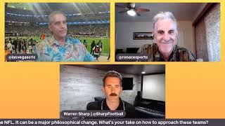 NFL betting process, handicapping with Warren Sharp, LVC & Ron