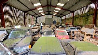 Exploring A CAR GRAVEYARD With Hidden Rare CLASSIC CARS Worth £1,000,000