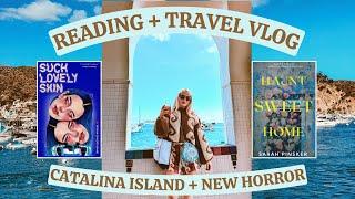 catalina island  new release horror books  a must read  dolphins, weddings + ferries ️ vlog