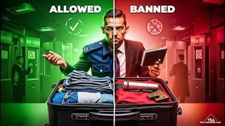 NEW Carry-On TSA Rules 2025   STOP Bringing These 3 BANNED ITEMS