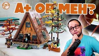 LEGO IDEAS A-Frame Cabin, Eh? Is It Worth $180?