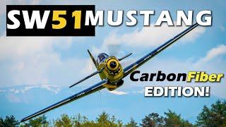 Military Aircraft SW51 Mustang YOU can Build! Carbon Fiber Scale Wings Kit -  Oshkosh 2022