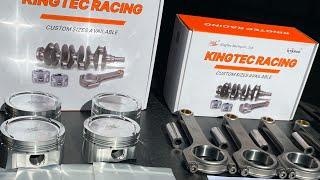 R18 CIVIC GETS KINGTEC RACING FORGED RODS AND PISTONS