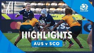 HIGHLIGHTS | Australia v Scotland | WXV2 2024