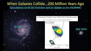 M 101 Galaxy Collision and an ASI294MC+Antlia TriBand Filter Update