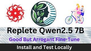 Replete LLM V2.5 Qwen 7B - Good But Arrogant Fine-Tune - Install Locally