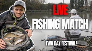 LIVE MATCH FISHING! | Lee Wright tackles a TWO-DAY silver fish festival!