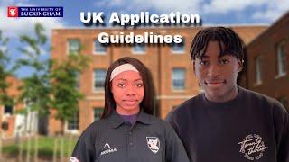 Everything You Need To Know| UK| University Of Buckingham| International students| pt1