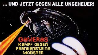 Gameras Kampf gegen Frankensteins Monster (Sci-Fi-Filme auf Deutsch anschauen, Asiakino, komplett)