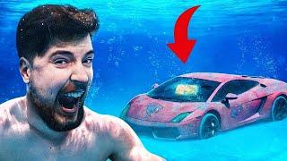 I Found THIS inside MrBeast's Sunken Car