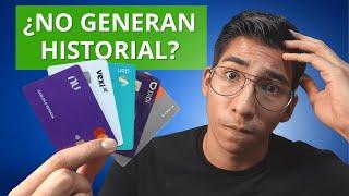 Las tarjetas de crédito FINTECH NO generan historial?