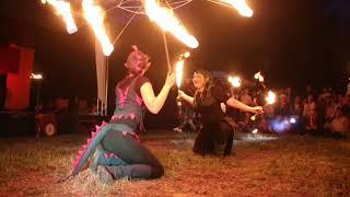 Fantasy Feuershow 25. Burgfest Kranichfeld 2019