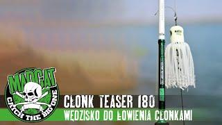 #wędzisko do łowienia #clonk-ami #WHITE #ClonkTeaser 180 // #MADCAT