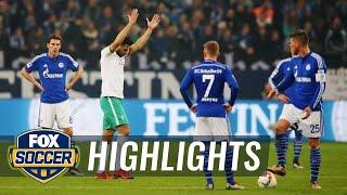 Claudio Pizarro goal gives Werder Bremen 2-1 lead at Schalke | 2015–16 Bundesliga Highlights