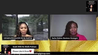 Snails With No Shells Special Guest Business Strategist Sacha Walton