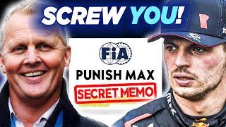 UNBELIEVABLE FIA Statement Exposes Anti-Verstappen BIAS!