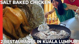 Best Unknown SALT BAKED CHICKEN in Kuala Lumpur - Malaysia Street Food!