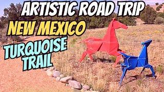 From Mines to Masterpieces: Turquoise Trail Highway 14