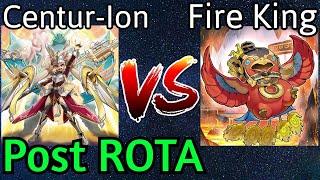 Centur-Ion Bystial Vs Snake-Eye Fire King Post ROTA Yu-Gi-Oh!