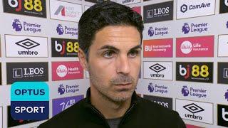 Mikel Arteta frustrated at THIRD RED CARD in only eight games | 'It's very difficult' 🟥