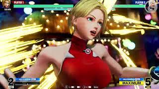 King of Fighters XV - Blue Mary's KOFXV Climax Super Special Move [4K60FPS]