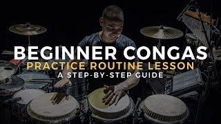 CONGA LESSON | How to Play Congas for Beginners