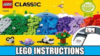 LEGO Instructions - Creative Building Bricks – 11016 (LEGO Classic)