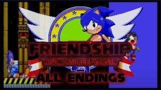 Friendship - A Sonic 2 Creepypasta Full Gameplay All Endings