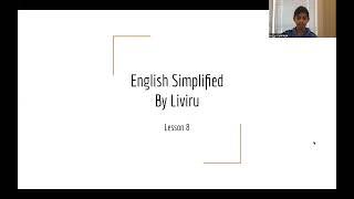 English Simplified By Liviru- Lesson 8- Adjectives