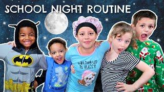 School Night Routine with a LARGE family of 17!