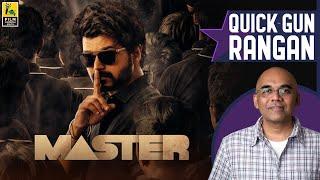 Master Tamil Movie Review By Baradwaj Rangan | Quick Gun Rangan | Vijay | Vijay Sethupathi | Lokesh