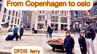 Explore Oslo, Norway in six hours via DFDS ferry from Copenhagen, Denmark to Oslo and then beck