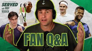 FAN Q&A: Perricard a Contender? DoubleTrouble? plus Racket Ron on Serena and Federer