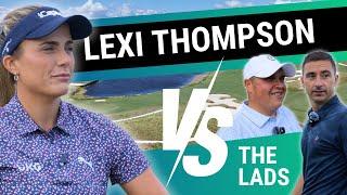 LEXI THOMPSON VS. THE LADS // Panther National Match vs. LPGA Major Champion