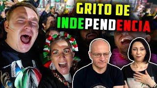 MIS PADRES SE EMOCIONAN con NUESTRO PRIMER GRITO de INDEPENDENCIA de MÉXICO en el ZOCALO 