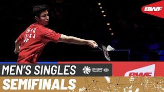YONEX All England Open 2025 | Shi Yu Qi (CHN) [1] vs. Li Shi Feng (CHN) [6] | SF