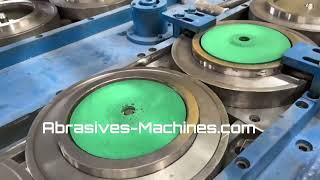 Full automatic Pusher type cutting disc making machine