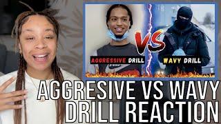 Reacting To AGGRESSIVE UK DRILL VS WAVY UK DRILL 