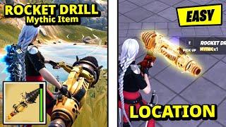 How to FIND The NEW Rocket Drill MYTHIC in Fortnite