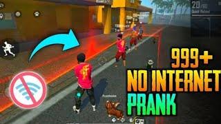 No interner  prank || Abhi  bhai || free fire || vlog star rangers