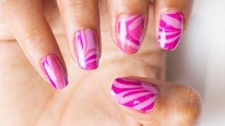 DIY Marble Nail Art Stickers! | Sonal Sagaraya