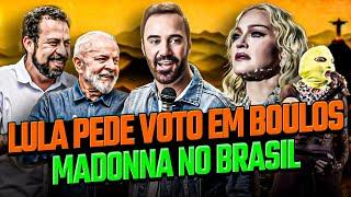 CRIME!?! LULA PEDE VOTO PARA BOULOS | MADONNA NO BRASIL - COMÉDIA STAND UP DIOGO PORTUGAL