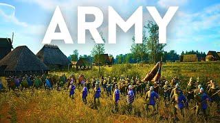 Raising an Army in a Self-Sufficient Town | Manor Lords