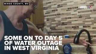 Although some have water restored in their homes, others are on day 5 without working water