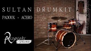 Respighi Drums - Batteria Padouk e Acero @ Cinque Quarti Music Studio